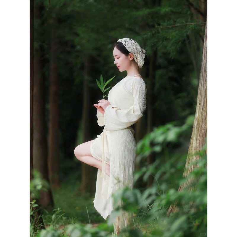 Wide-Leg Flow Yoga Set | Soft Structure & Everyday Ease