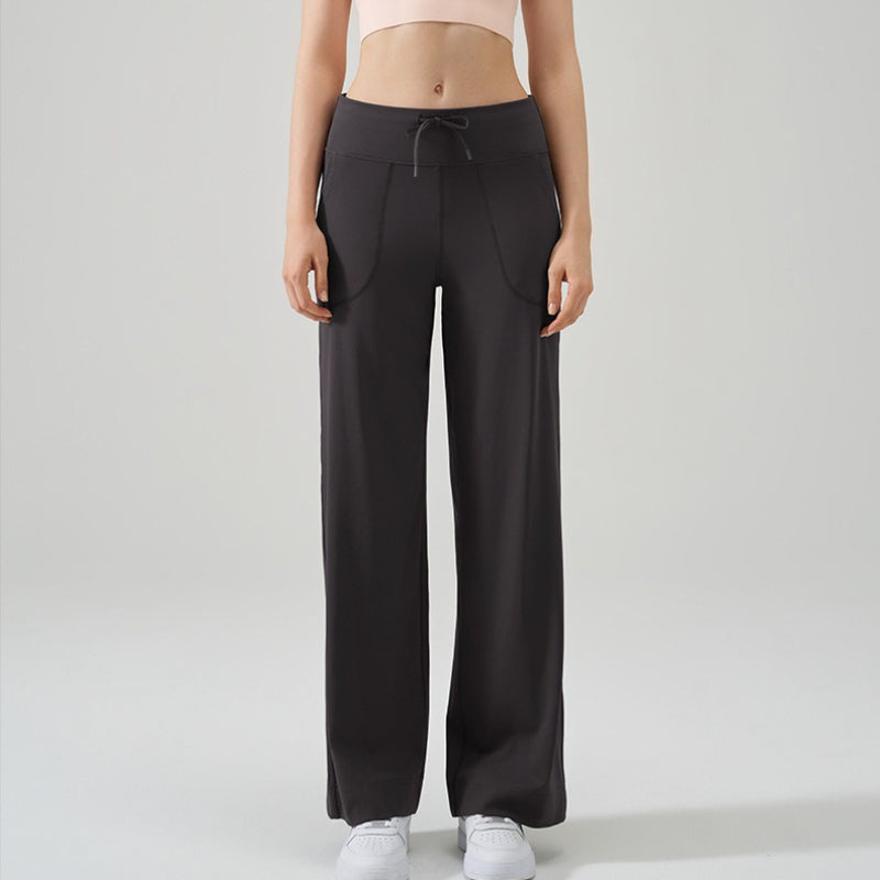 Wide-Leg Flow Yoga Pants | Relaxed Drape & Everyday Ease