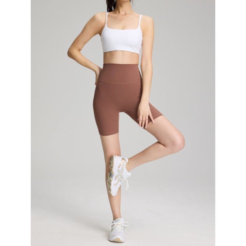 High-Waisted Yoga Shorts | Smooth Fit & Easy Movement