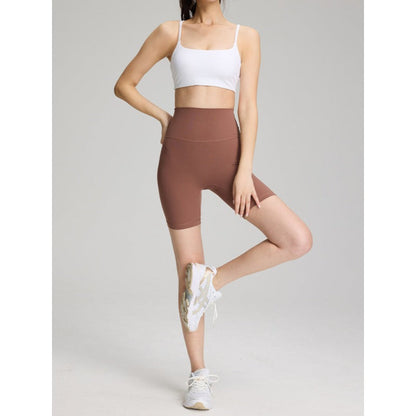 High-Waisted Yoga Shorts | Smooth Fit & Easy Movement