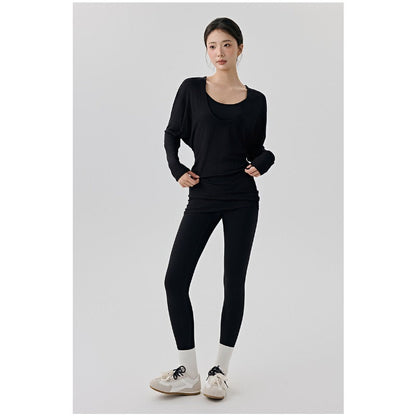Drape Relaxed Yoga Top | Soft Movement & Everyday Ease