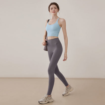 Cross Yoga Sports Bra | Soft Support & Natural Hold