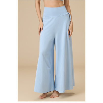 Wide-Leg Flow Yoga Pants | Relaxed Drape & Everyday Ease
