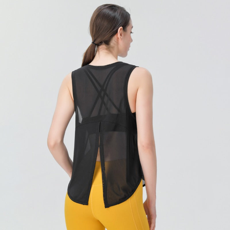 Mesh Yoga Top | Soft Movement & Everyday Ease