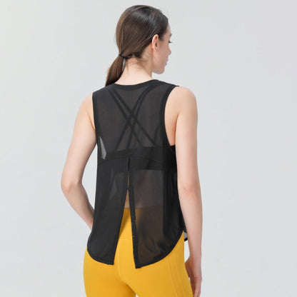 Mesh Yoga Top | Soft Movement & Everyday Ease