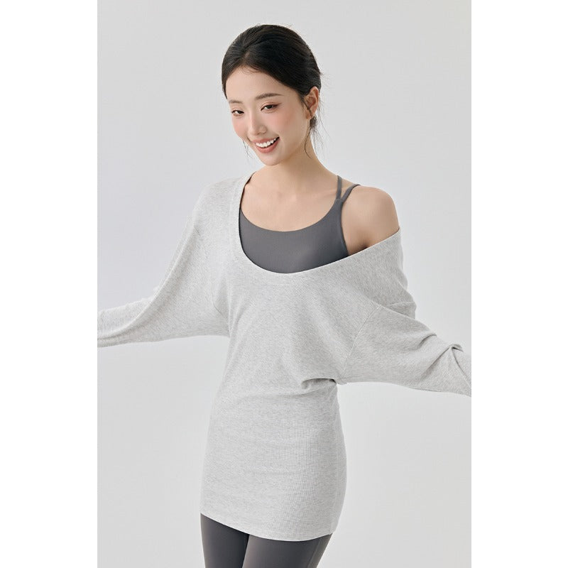 Drape Relaxed Yoga Top | Soft Movement & Everyday Ease