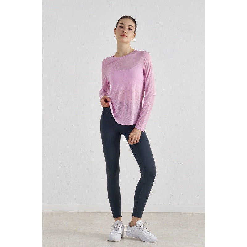 Airy Cross Open-Back Yoga Cover-Up | Light Layers for Studio & Daily Life