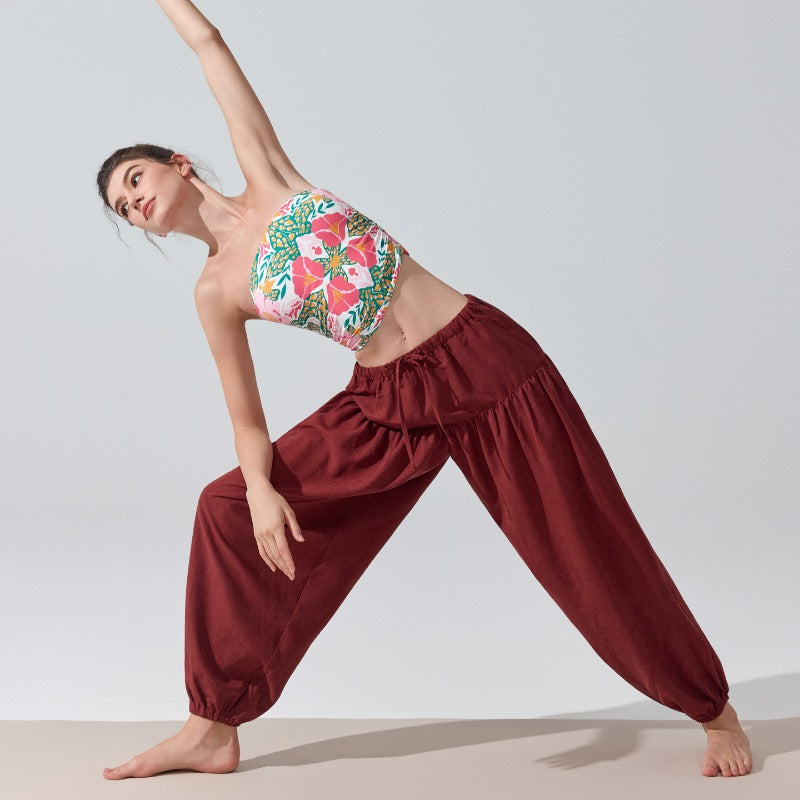 Relaxed Jogger Flow Yoga Pants | Relaxed Drape & Everyday Ease