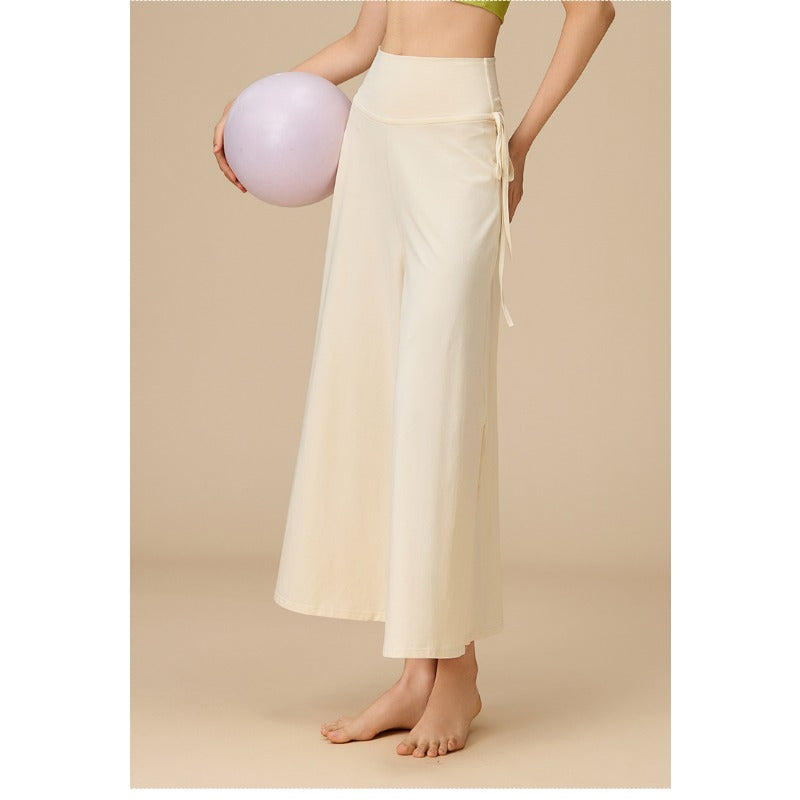 Wide-Leg Flow Yoga Pants | Relaxed Drape & Everyday Ease