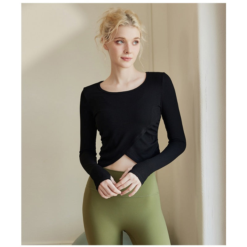 Cross Yoga Top | Soft Movement & Everyday Ease