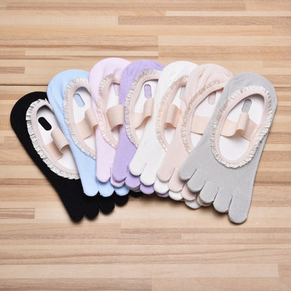 Non-Slip Five-Toe Yoga Socks | Grounded Grip & Barefoot Feel