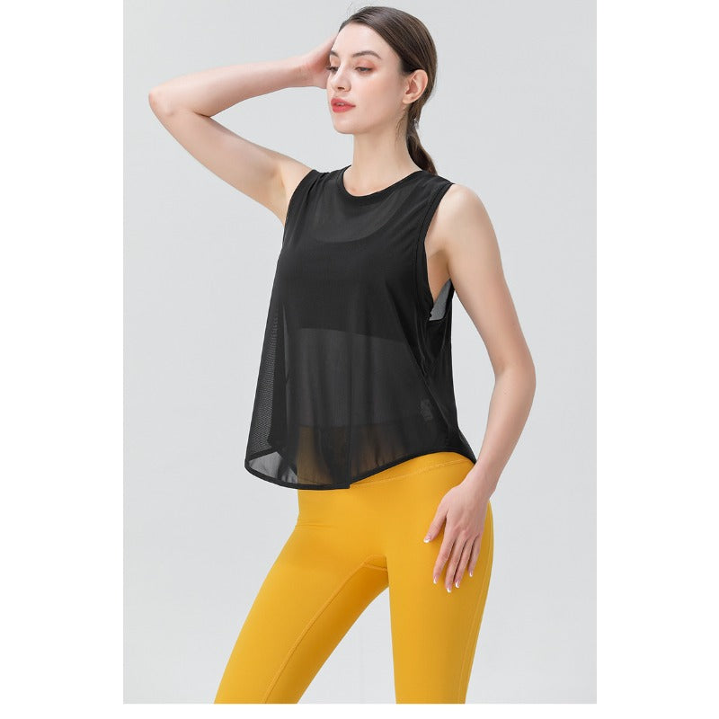 Mesh Yoga Top | Soft Movement & Everyday Ease