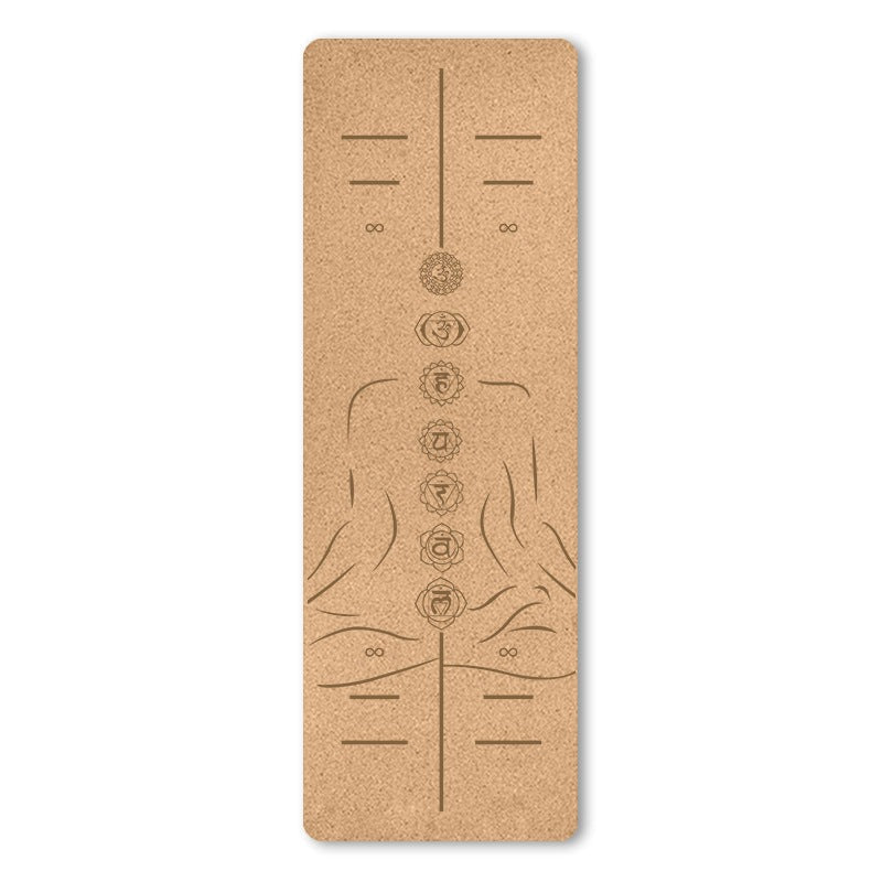 Natural Cork Yoga Mat | Grounded Practice & Steady Grip