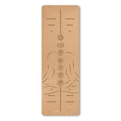 Natural Cork Yoga Mat | Grounded Practice & Steady Grip
