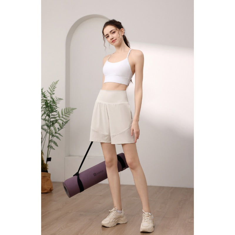 High-Waisted Yoga Shorts | Smooth Fit & Easy Movement