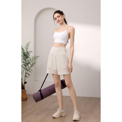 High-Waisted Yoga Shorts | Smooth Fit & Easy Movement