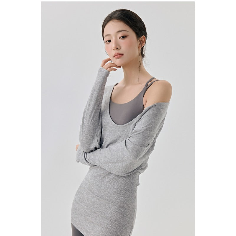 Drape Relaxed Yoga Top | Soft Movement & Everyday Ease