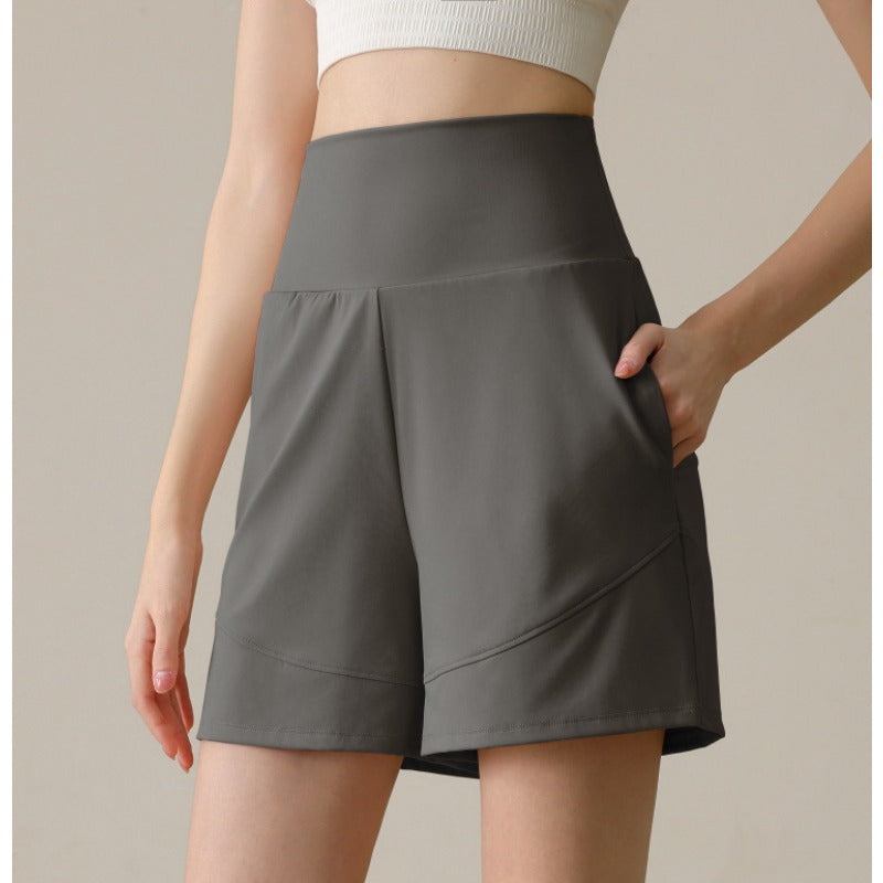 High-Waisted Yoga Shorts | Smooth Fit & Easy Movement