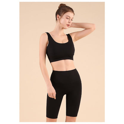 High-Waisted Yoga Shorts | Smooth Fit & Easy Movement