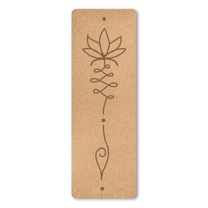 Natural Cork Yoga Mat | Grounded Practice & Steady Grip