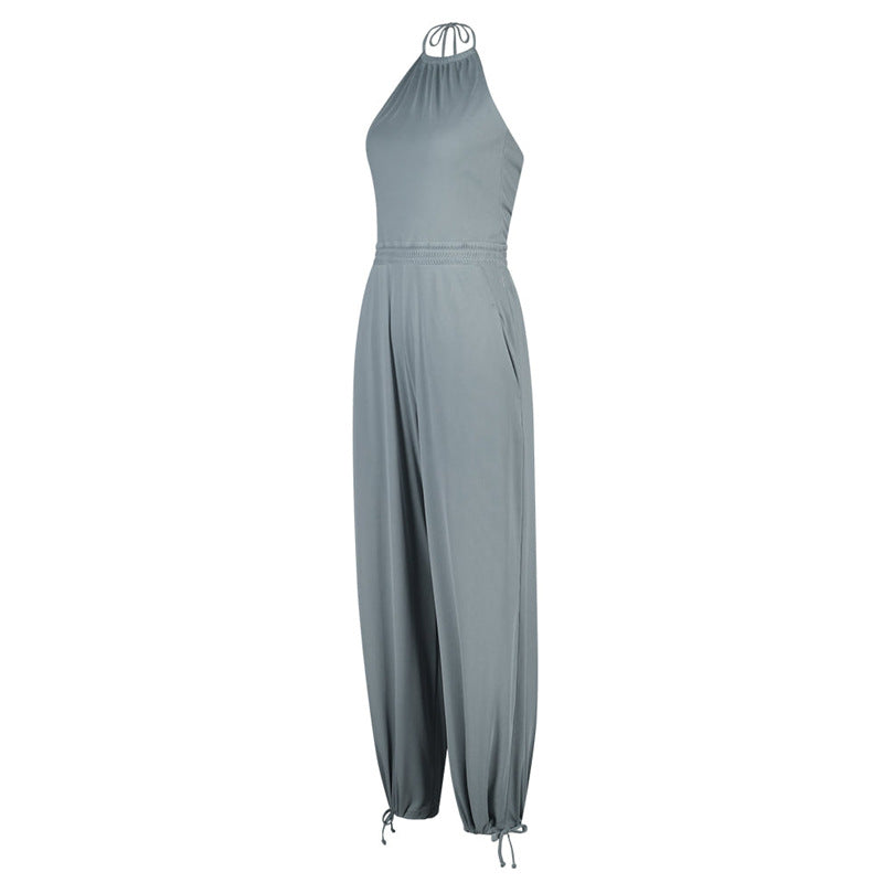 Open-Back Yoga Jumpsuit | Clean Fit & Effortless Movement