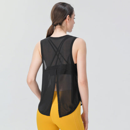 Mesh Yoga Top | Soft Movement & Everyday Ease