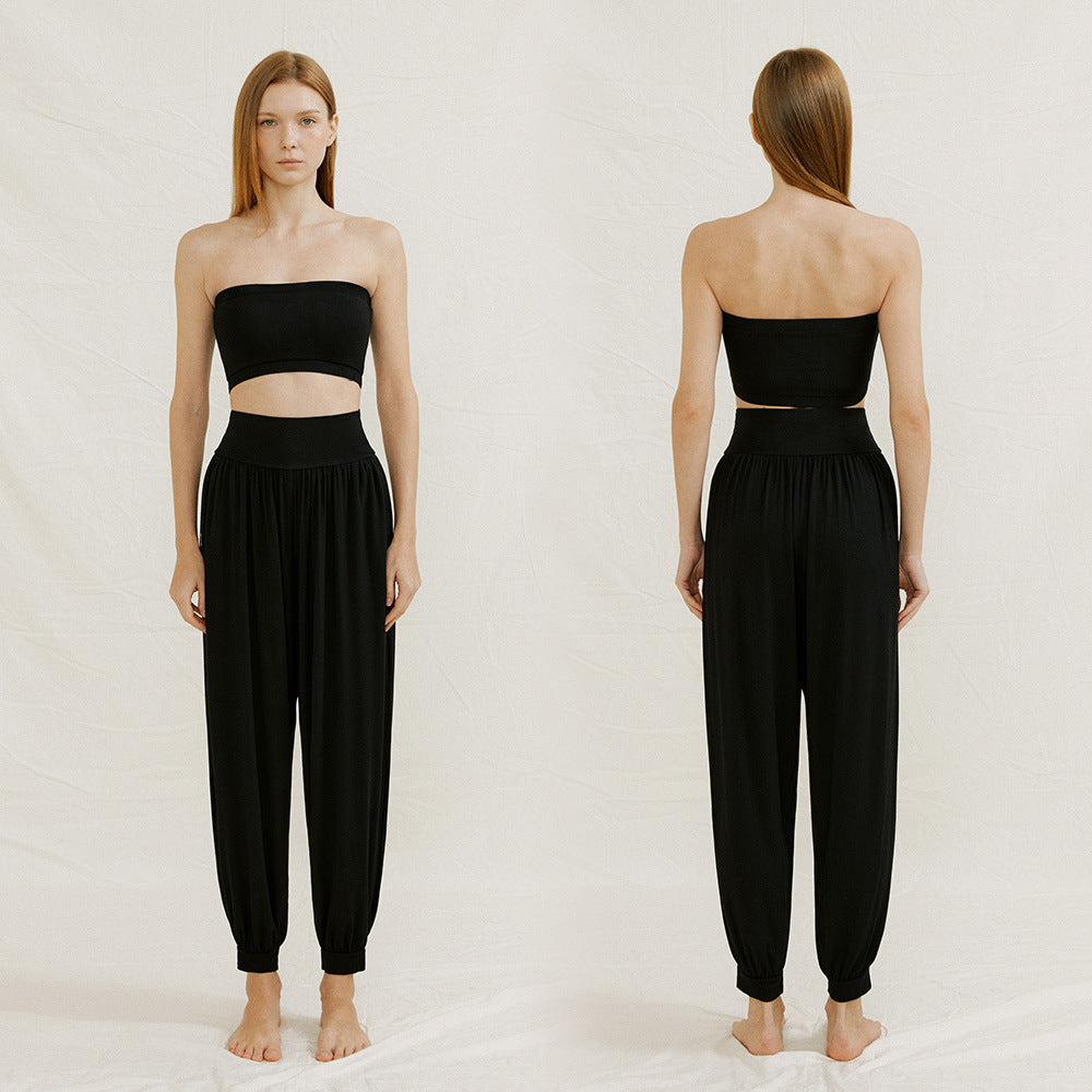 Wide-Leg Flow Yoga Set | Soft Structure & Everyday Ease