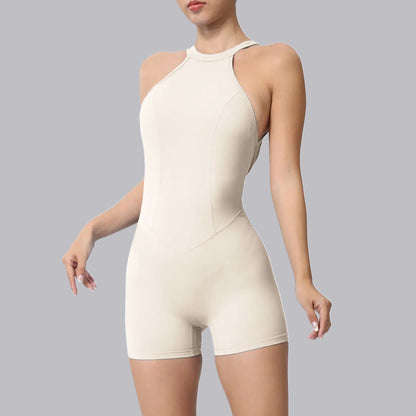 Open-Back Yoga Jumpsuit | Clean Fit & Effortless Movement