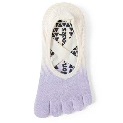 Non-Slip Five-Toe Yoga Socks | Grounded Grip & Barefoot Feel