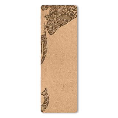 Natural Cork Yoga Mat | Grounded Practice & Steady Grip