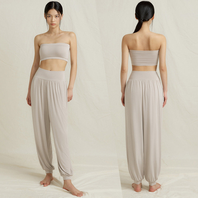 Wide-Leg Flow Yoga Set | Soft Structure & Everyday Ease
