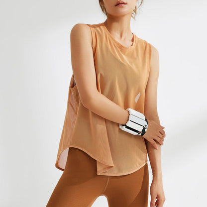 Airy Mesh Yoga Tank Top | Lightweight Ease & Breathable Flow