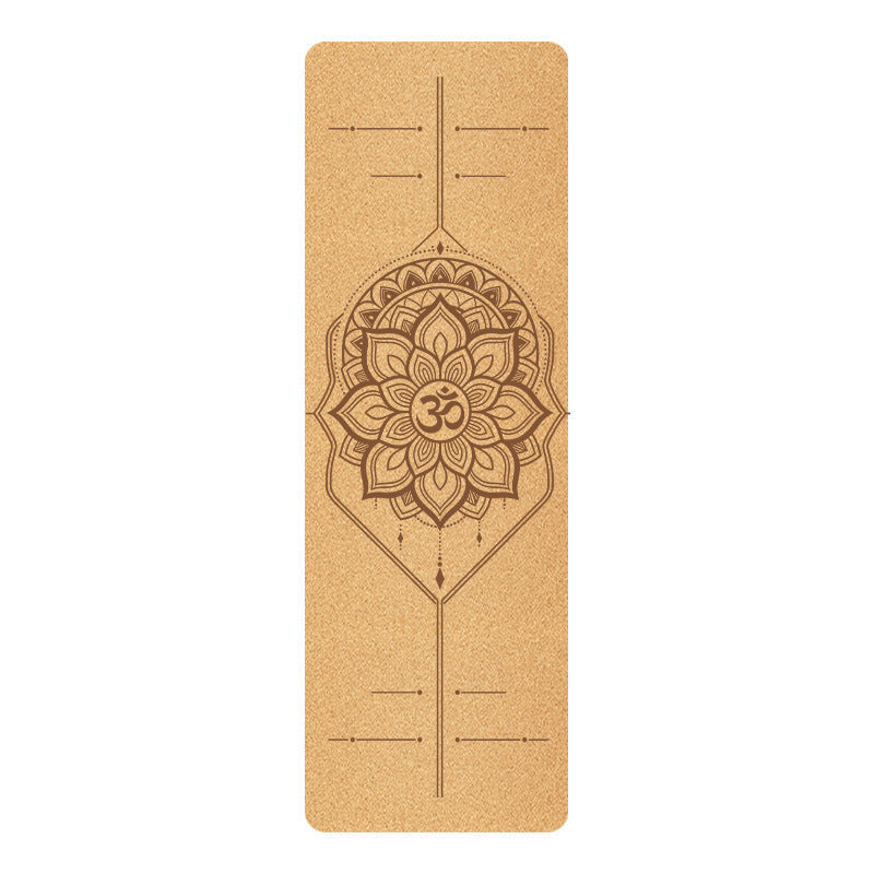 Natural Cork Yoga Mat | Grounded Practice & Steady Grip