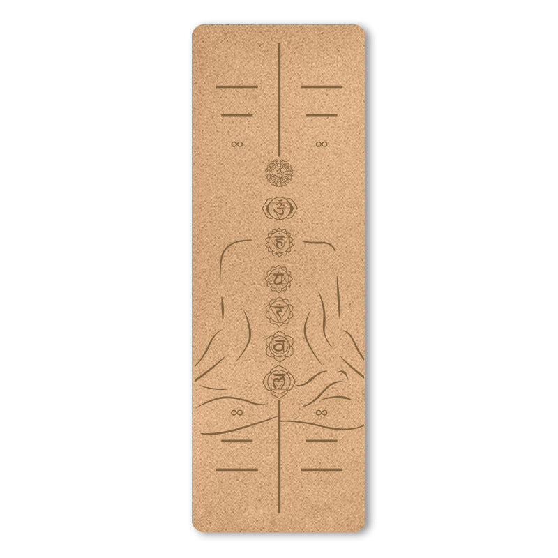 Natural Cork Yoga Mat | Grounded Practice & Steady Grip