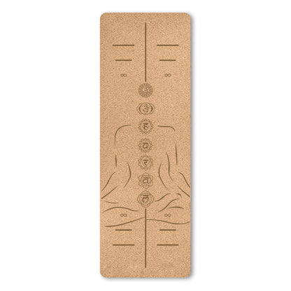 Natural Cork Yoga Mat | Grounded Practice & Steady Grip