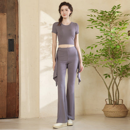 Flare Yoga Set | Coordinated Comfort & Support