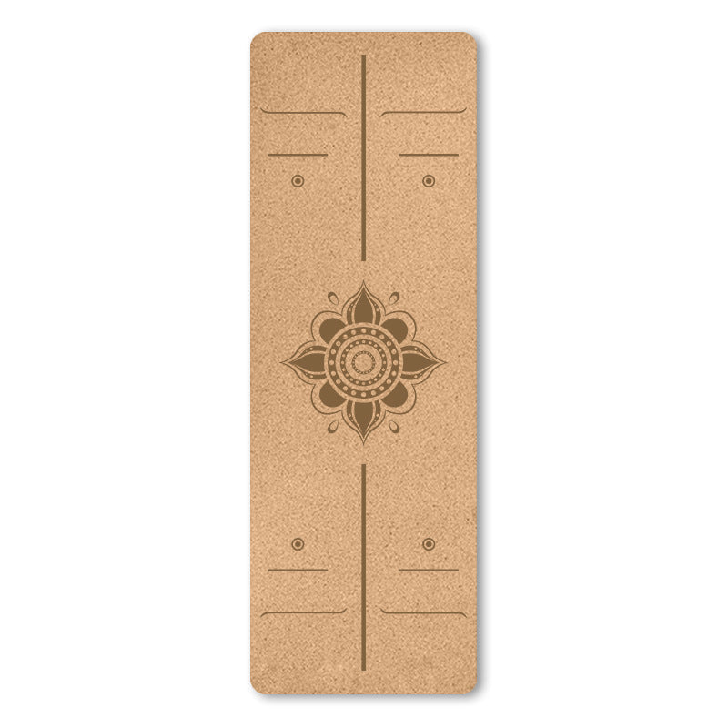 Natural Cork Yoga Mat | Grounded Practice & Steady Grip