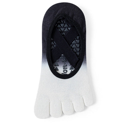 Non-Slip Five-Toe Yoga Socks | Grounded Grip & Barefoot Feel