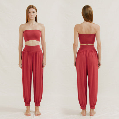 Wide-Leg Flow Yoga Set | Soft Structure & Everyday Ease