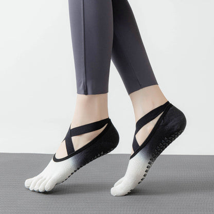 Non-Slip Five-Toe Yoga Socks