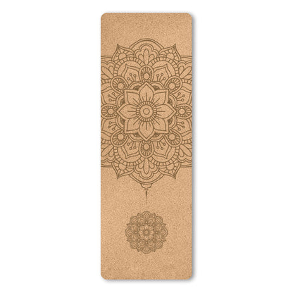 Natural Cork Yoga Mat | Grounded Practice & Steady Grip