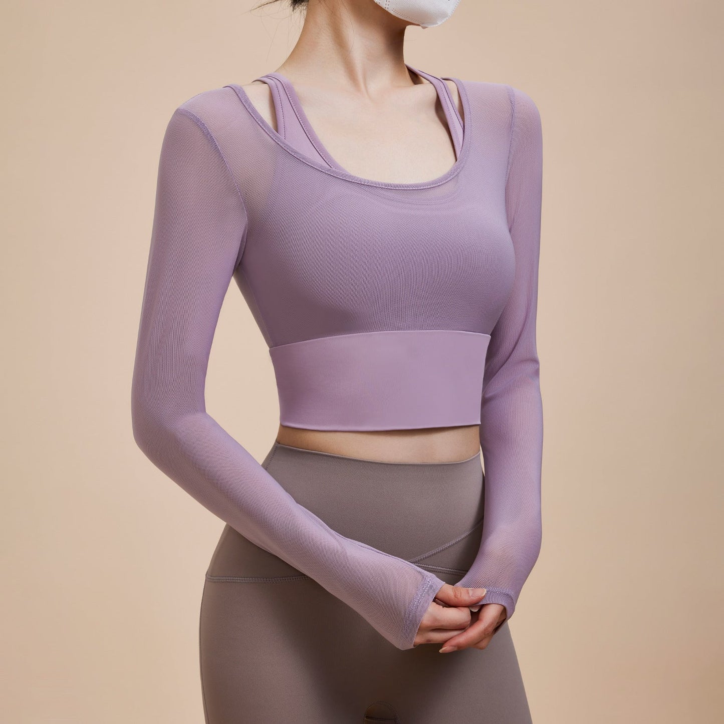 Mesh Yoga Set | Coordinated Comfort & Support