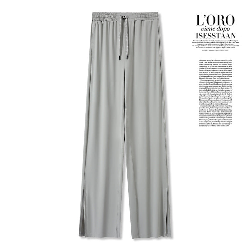 Wide-Leg UV Quick-Dry Flow Yoga Pants | Relaxed Drape & Everyday Ease