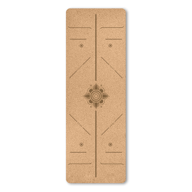 Natural Cork Yoga Mat | Grounded Practice & Steady Grip