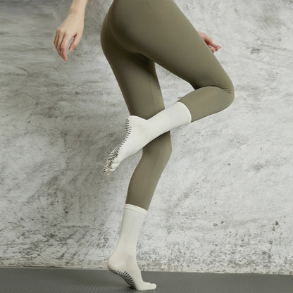 Non-Slip Five-Toe Yoga Socks | Grounded Grip & Barefoot Feel