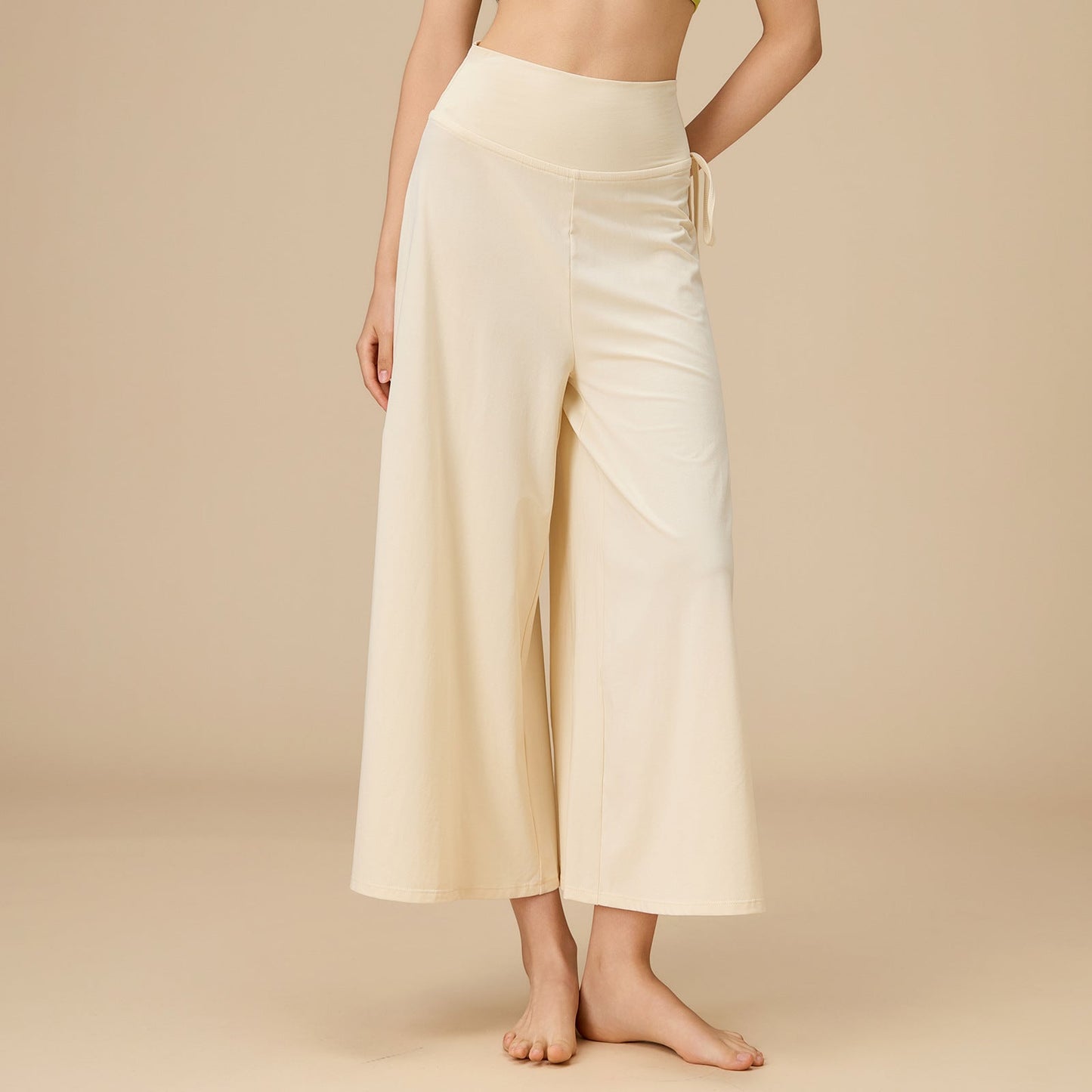 Wide-Leg Flow Yoga Pants | Relaxed Drape & Everyday Ease