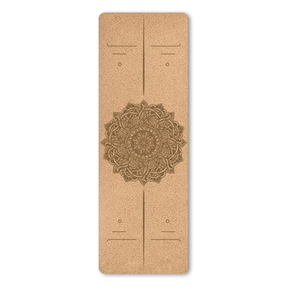 Natural Cork Yoga Mat | Grounded Practice & Steady Grip