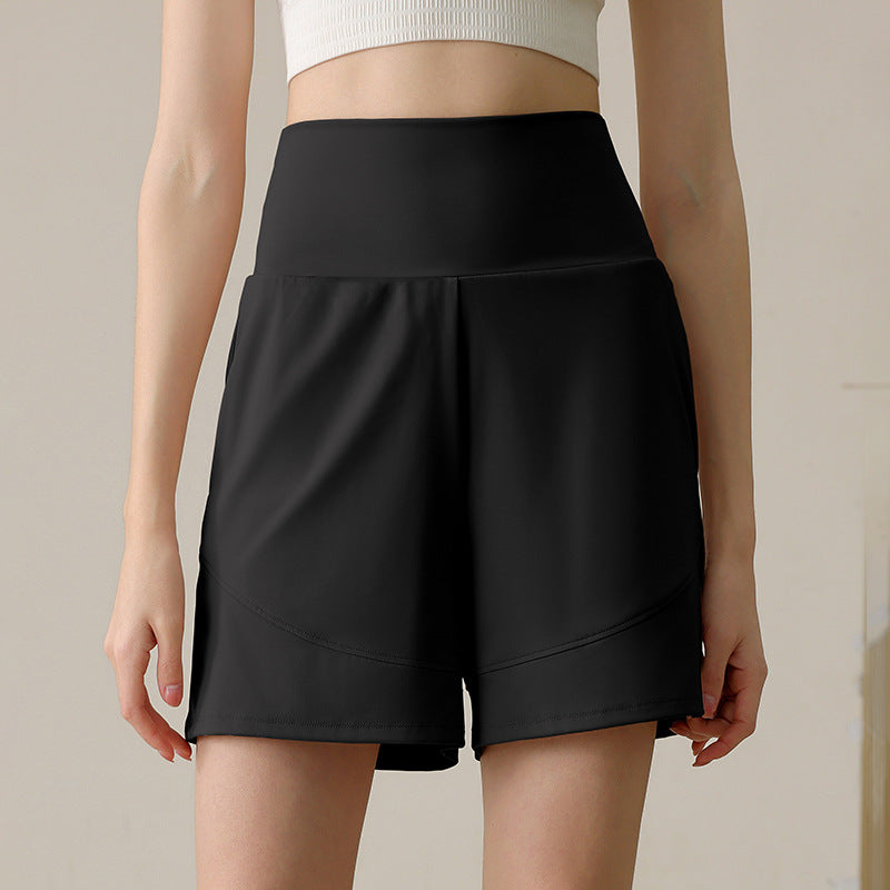High-Waisted Yoga Shorts | Smooth Fit & Easy Movement