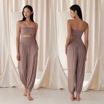 Wide-Leg Flow Yoga Set | Soft Structure & Everyday Ease