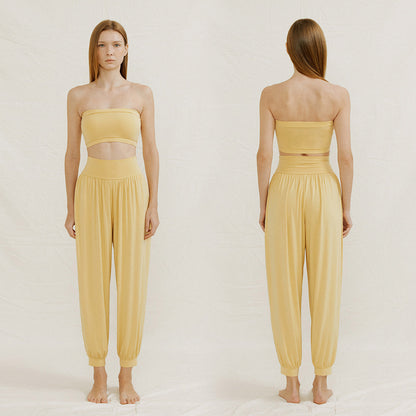 Wide-Leg Flow Yoga Set | Soft Structure & Everyday Ease